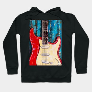 Red Strat Hoodie